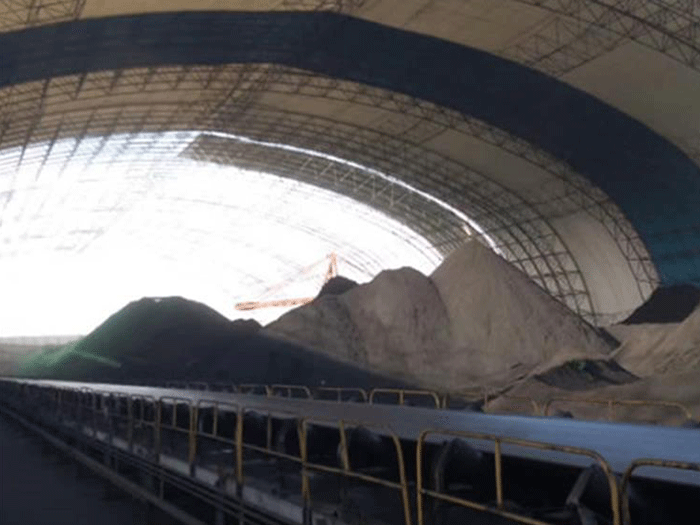 乌海煤棚料仓网架